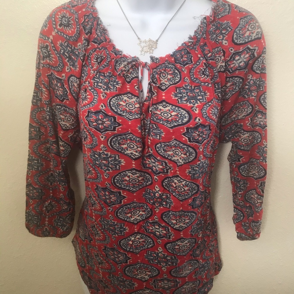 🌟Lucky Brand Blouse 3/4 sleeve